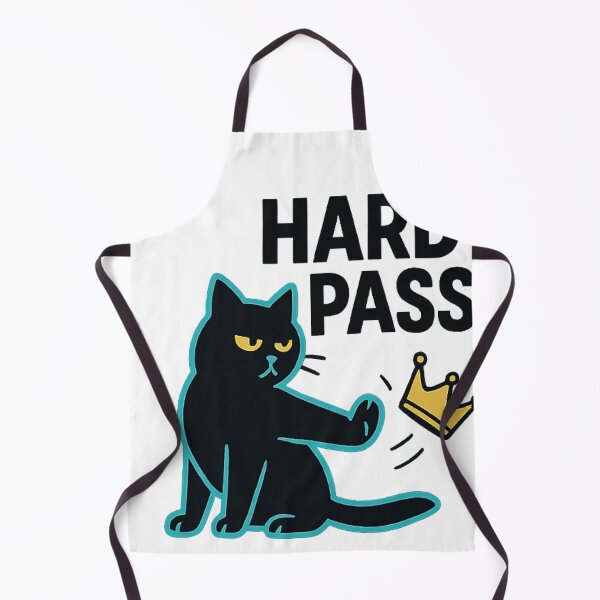 Item preview, Hard Pass Cat — Sassy Black Cat Flicks Away designed and sold by Smay store.