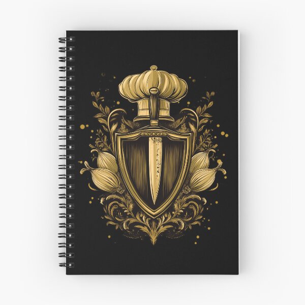 Item preview, Gold Chefs Crest  designed and sold by ChefsSpicyFits.