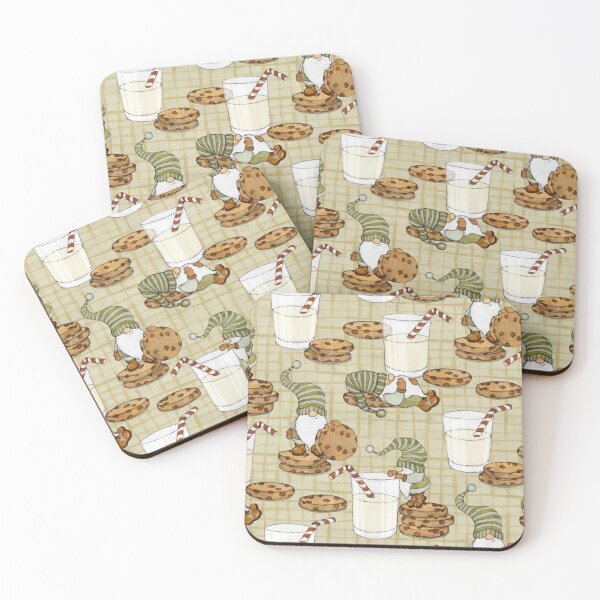 Item preview, Gnomes with Milk and Cookies designed and sold by micklyn.