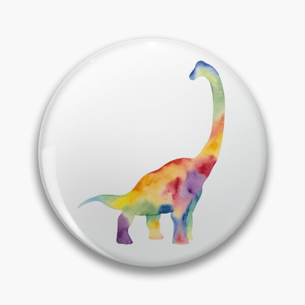 Item preview, Rainbow Brachiosaurus Dinosaur designed and sold by stephenflashart.