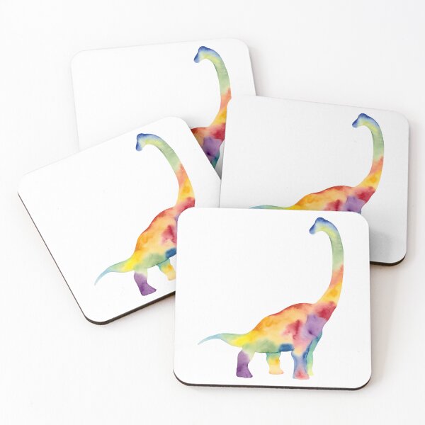 Item preview, Rainbow Brachiosaurus Dinosaur designed and sold by stephenflashart.