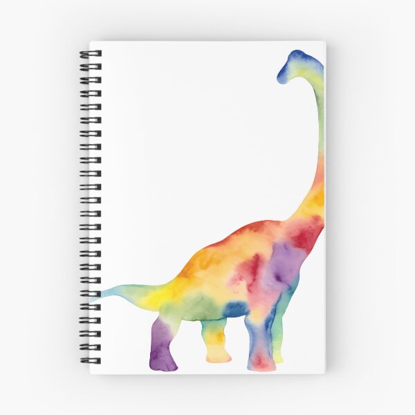 Artikelvorschau, Regenbogen-Brachiosaurus-Dinosaurier entworfen und verkauft von stephenflashart.