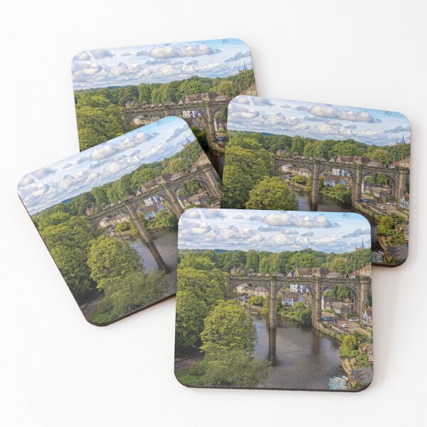 Item preview, Knaresborough arched Railway Viaduct over the river Nidd in North Yorkshire England UK designed and sold by John Gilham - Landscape Photography.