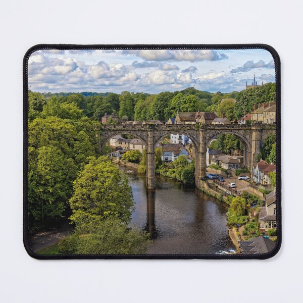 Item preview, Knaresborough arched Railway Viaduct over the river Nidd in North Yorkshire England UK designed and sold by John Gilham - Landscape Photography.