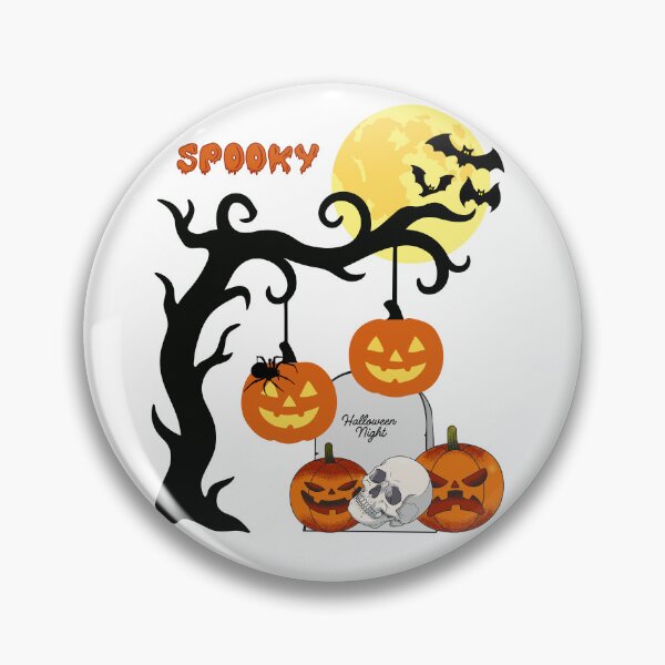 Item preview, Spooky Halloween Night at The Grave. designed and sold by Dinasshop.
