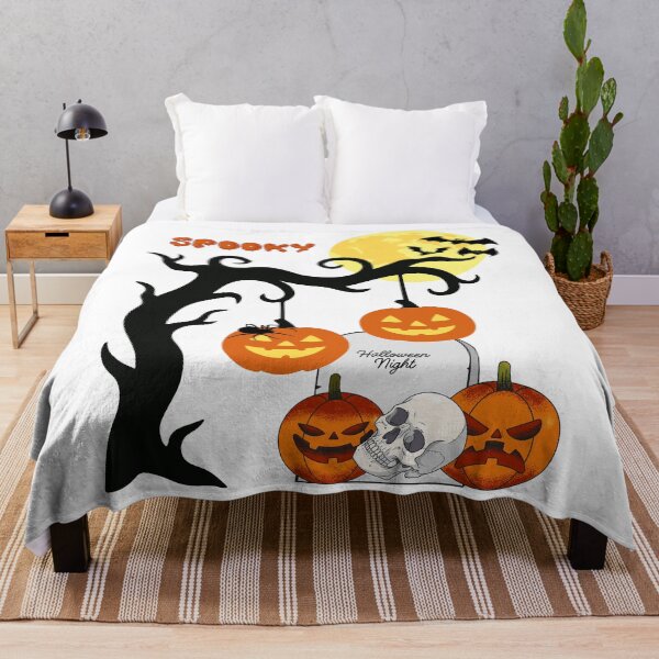 Item preview, Spooky Halloween Night at The Grave. designed and sold by Dinasshop.