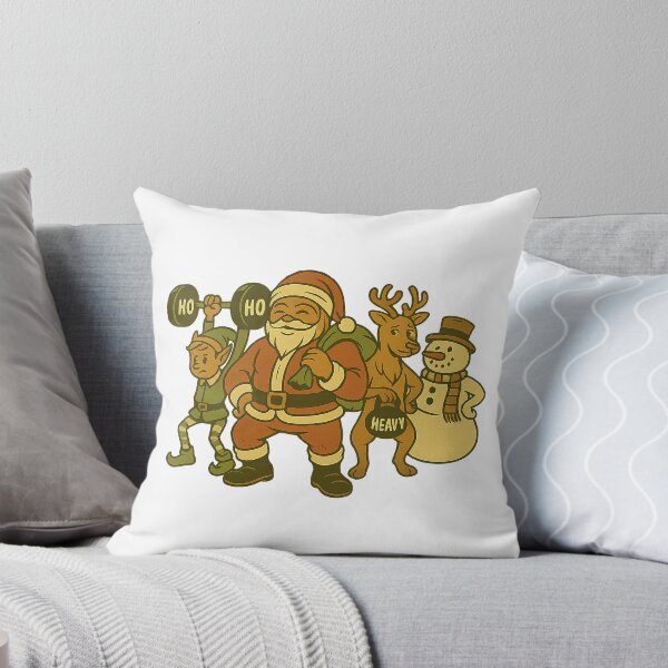 Item preview, Sleighing Gains – Funny Christmas Gym Squad Design designed and sold by SilknMarble.