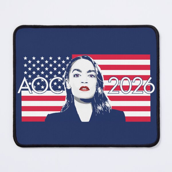 Item preview, AOC 2026 - Alexandria Ocasio-Cortez 26 - versión bandera designed and sold by Winner Chicken Dinner Designs.