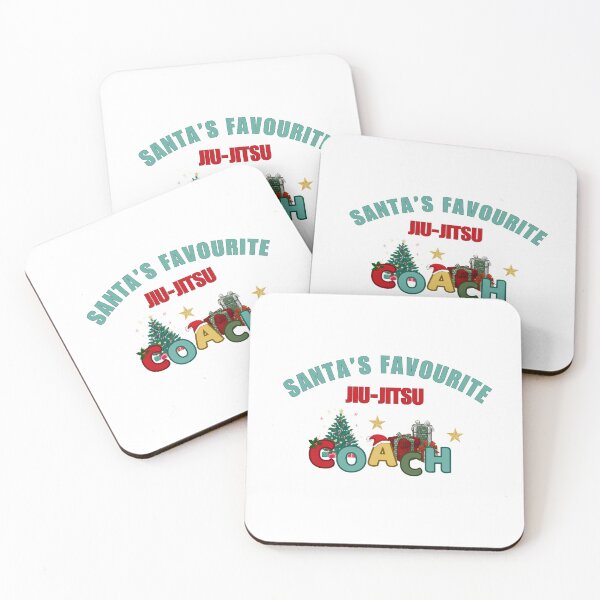 Item preview, Santa's Favourite Jiu-Jitsu Coach designed and sold by DixieGirlStudio.