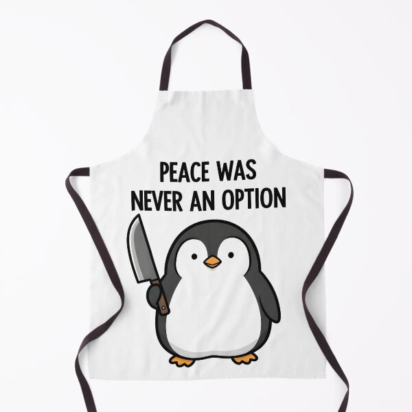 Item preview, Kawaii Penguin Peace Was Never An Option designed and sold by dreephic22.