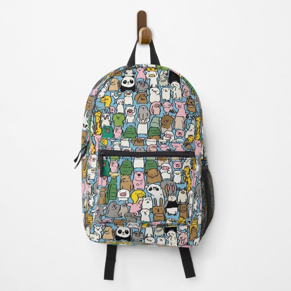 Item preview, A crowd of cute animals in a simple style designed and sold by Piotrek0001.