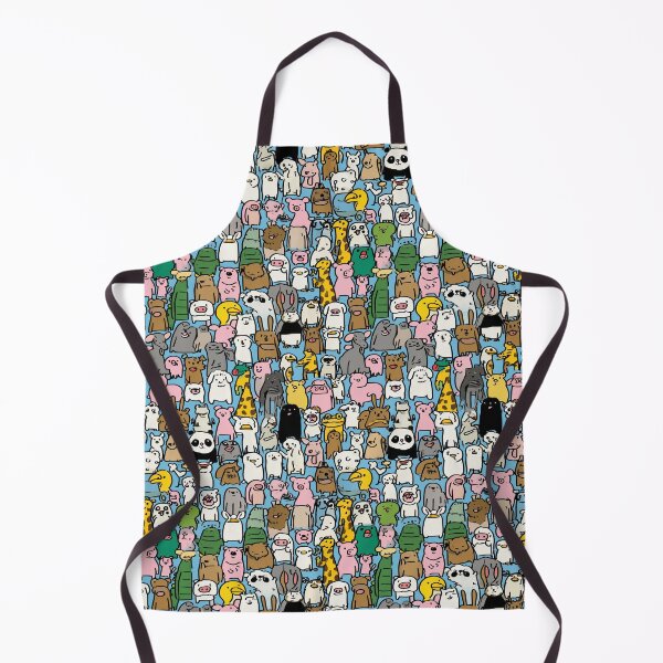 Item preview, A crowd of cute animals in a simple style designed and sold by Piotrek0001.