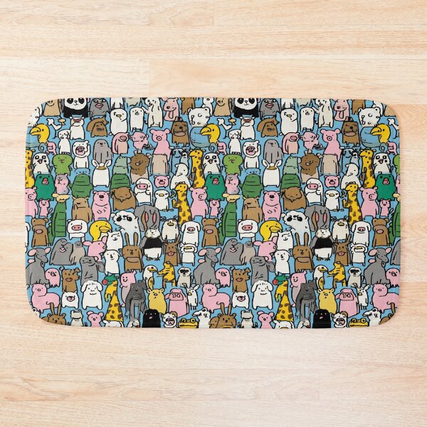 Item preview, A crowd of cute animals in a simple style designed and sold by Piotrek0001.