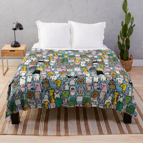Item preview, A crowd of cute animals in a simple style designed and sold by Piotrek0001.