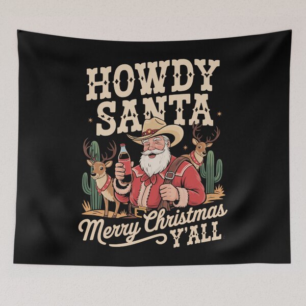 Item preview, Howdy Santa Western Santa Christmas designed and sold by Sea4Adventures.