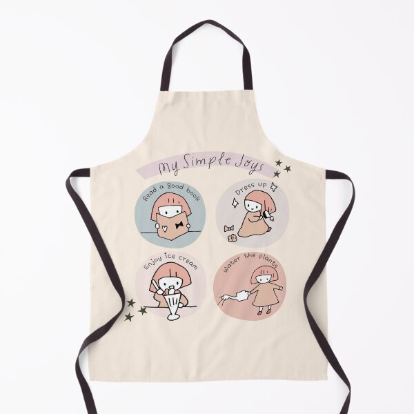 Item preview, My Simple Joys – Cute Minimalist Everyday Happiness Illustration designed and sold by TheBeeKindSpace.