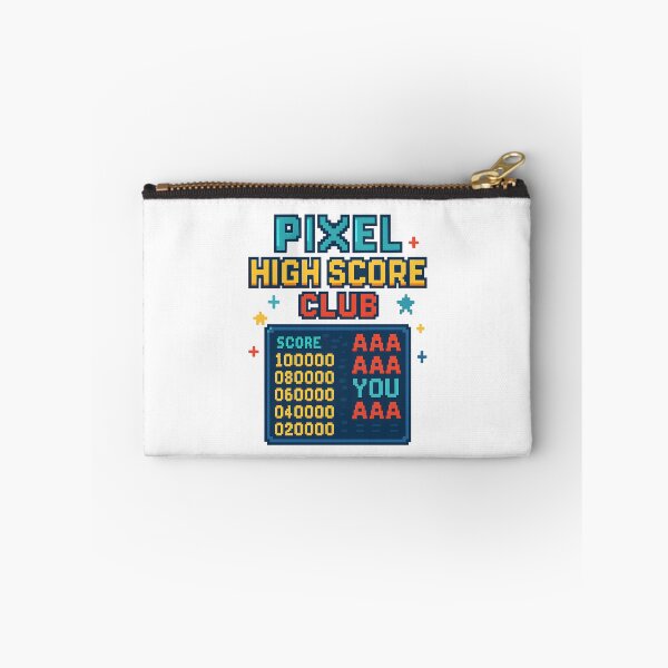 Item preview, Pixel High Score Club Retro Gamer Design. designed and sold by The-T-In-Retro.