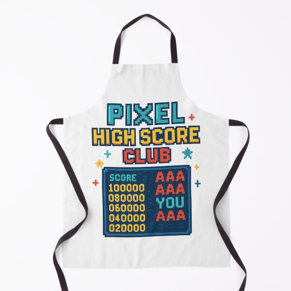Item preview, Pixel High Score Club Retro Gamer Design. designed and sold by The-T-In-Retro.