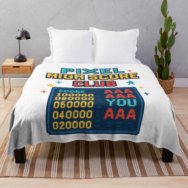 Item preview, Pixel High Score Club Retro Gamer Design. designed and sold by The-T-In-Retro.