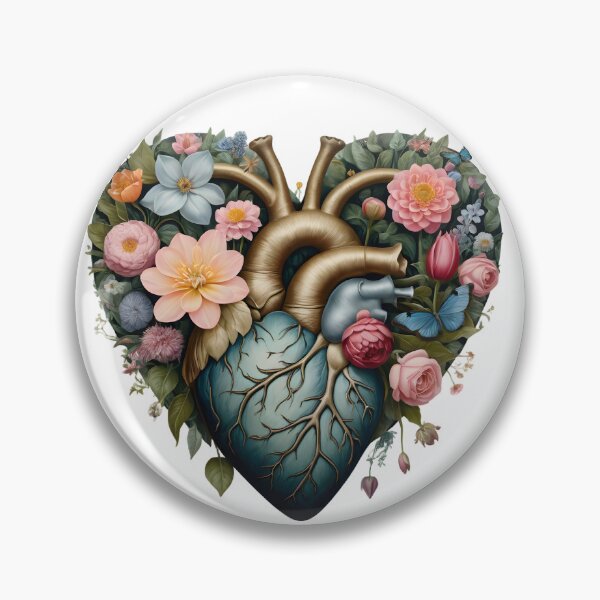 Item preview, Flourishing Heart | Botanical Anatomy designed and sold by Maldives-Art.