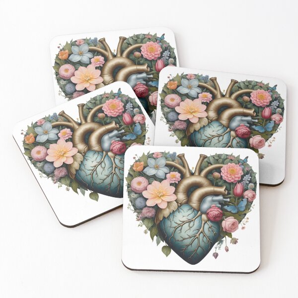 Item preview, Flourishing Heart | Botanical Anatomy designed and sold by Maldives-Art.