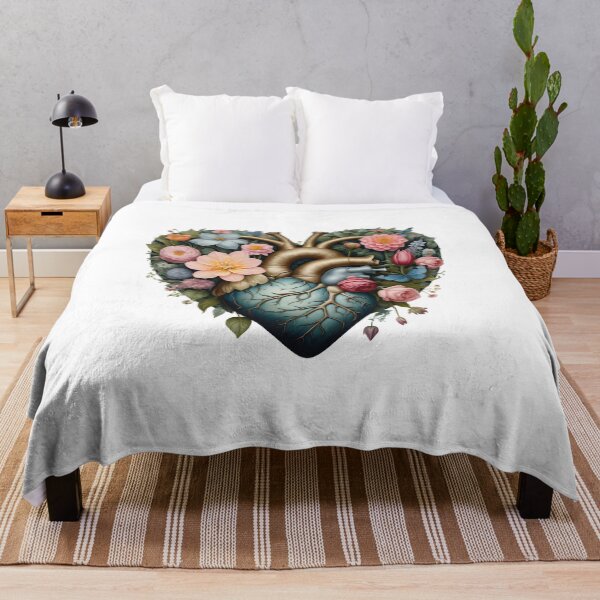 Item preview, Flourishing Heart | Botanical Anatomy designed and sold by Maldives-Art.