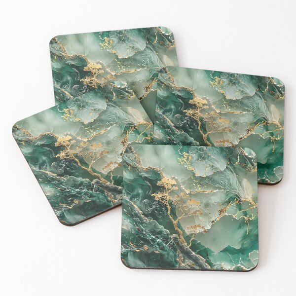 Item preview, Gold Inlaid Jade Carving Landscape - 13th designed and sold by Made-by-Gus.