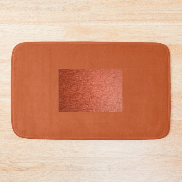 Item preview, Pebbled Orange Leather designed and sold by ConfuseLab Alt.