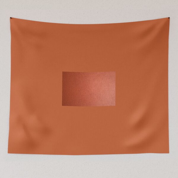 Item preview, Pebbled Orange Leather designed and sold by ConfuseLab Alt.