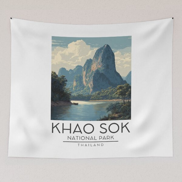 Item preview, Khao Sok National Park - Thailand  designed and sold by GoodOldVintage.