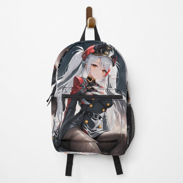 Item preview, Powerful Captain Prinz Eugen Azur Lane in Stormy Sea Battle Scene designed and sold by HumbertoValveno.
