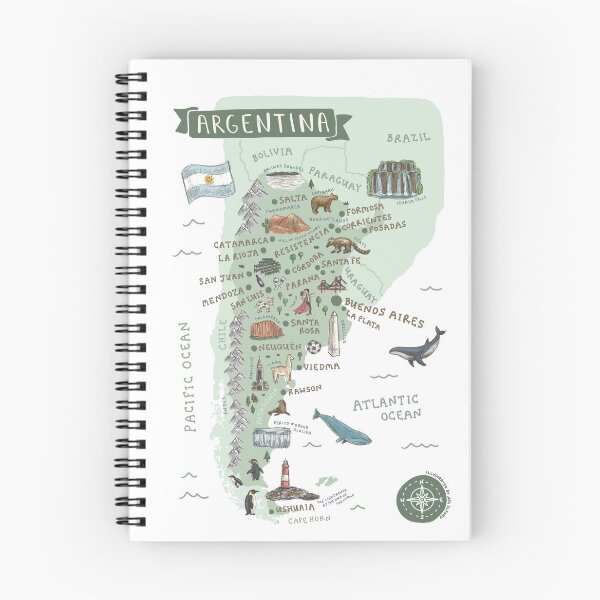 Item preview, Mapa de Argentina - Verde designed and sold by Those Pencil Shavings.