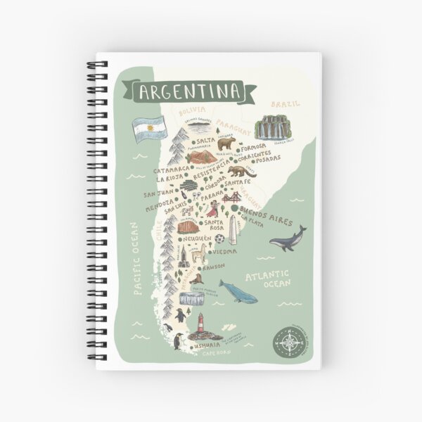 Item preview, Map of Argentina - Green designed and sold by Those Pencil Shavings.