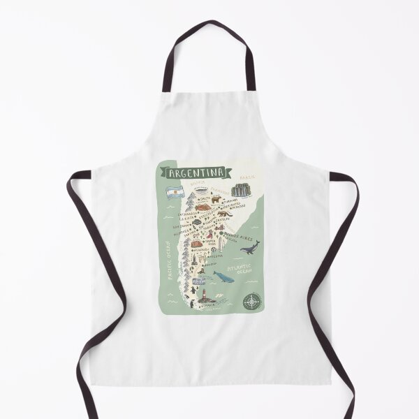 Item preview, Map of Argentina - Green designed and sold by Those Pencil Shavings.