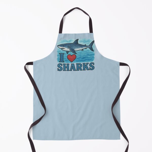 Item preview, I Love Sharks designed and sold by FrictionMaxxing.