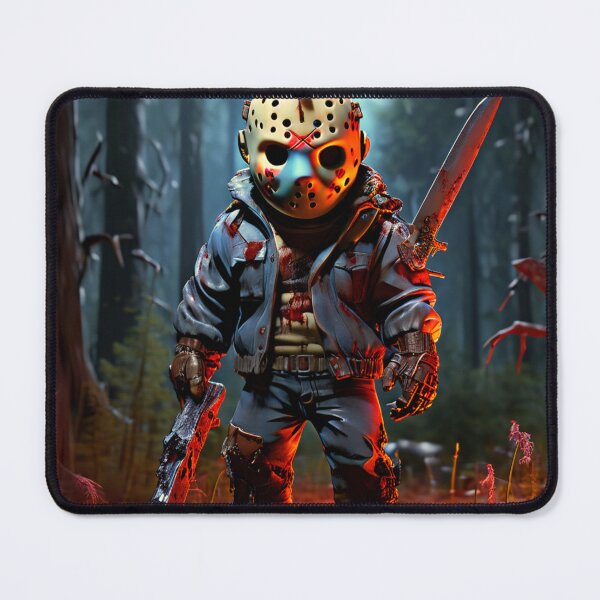 Item preview, Camp Slash Mini Mayhem – Horror Slasher Art by Jennifer Moor designed and sold by MythicmoorArt.