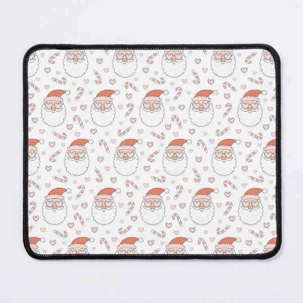 Item preview, Funny Christmas Santa Pattern designed and sold by Julza Art.