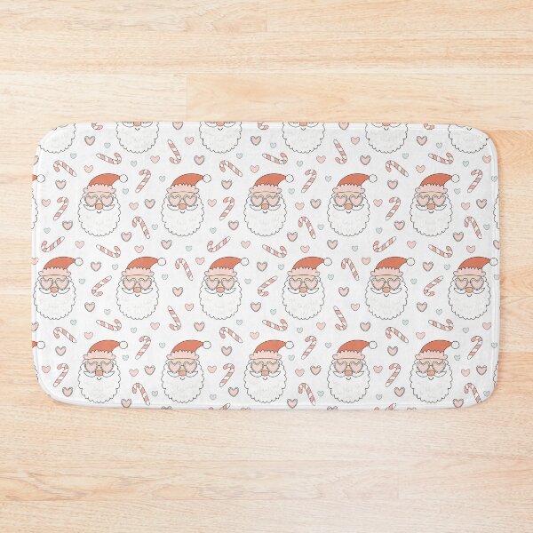 Item preview, Funny Christmas Santa Pattern designed and sold by Julza Art.