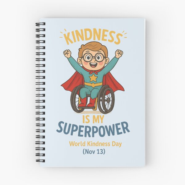 Item preview, Kindness Is My Superpower – Superhero Kid in Wheelchair designed and sold by HelpHaha.