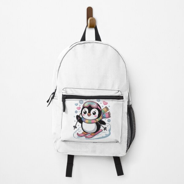 Item preview, Penguin Skiing Happily designed and sold by jkrphoto.