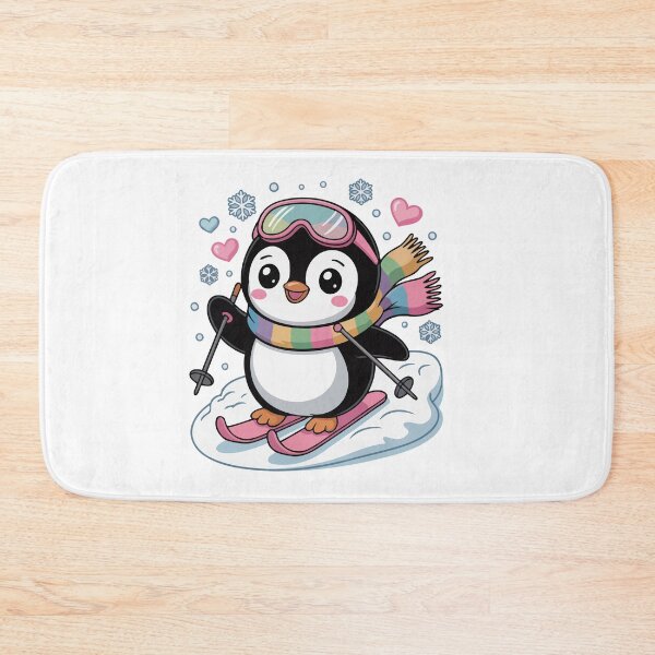 Item preview, Penguin Skiing Happily designed and sold by jkrphoto.