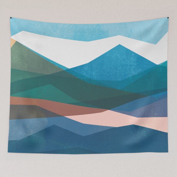 Item preview, Varigated Peaks II designed and sold by Skyline-Art-Inc.