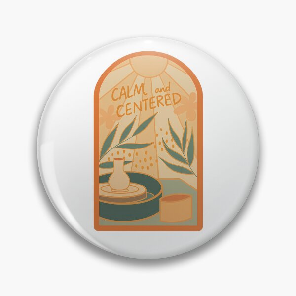 Item preview, Calm and Centered designed and sold by stephenflashart.