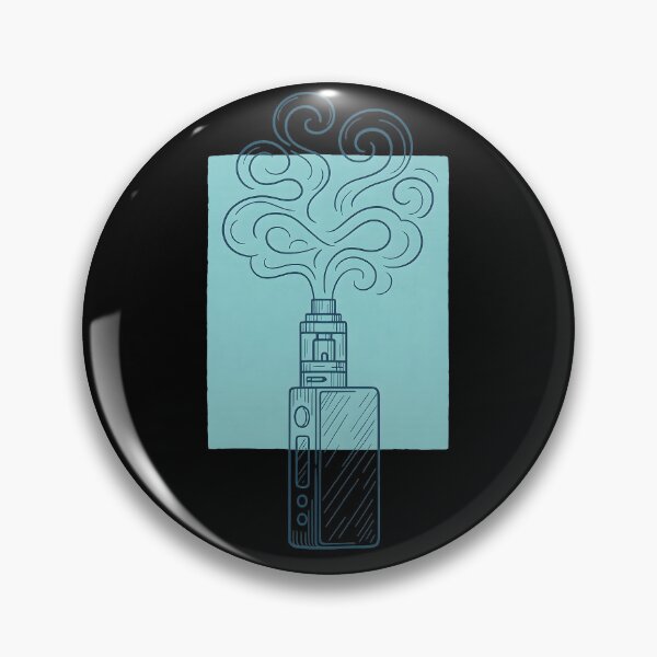 Item preview, Artistic Vape Line Art – Abstract Botanical Style Design designed and sold by House of Taste Vape Designs.