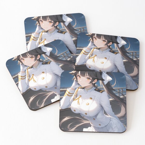 Item preview, Moonlit Charm of Atago Azur Lane Anime Girl Officer designed and sold by HumbertoValveno.