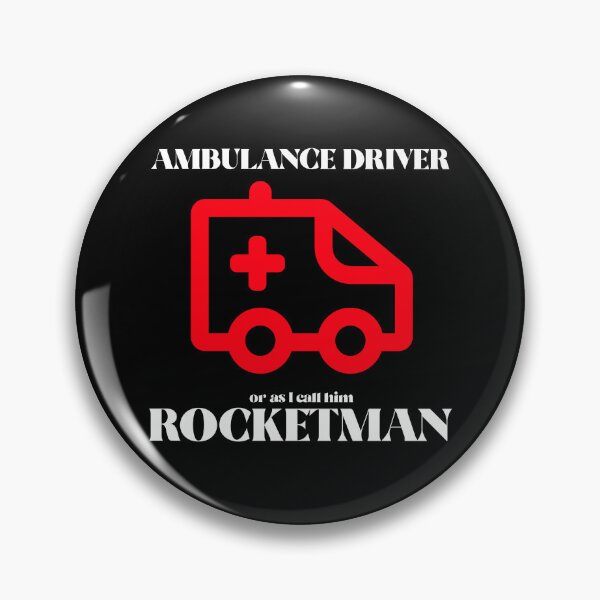 Item preview, Health: Ambulance driver - Rocketman designed and sold by AlfredsTees.