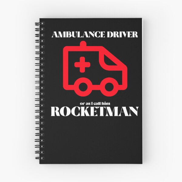 Item preview, Health: Ambulance driver - Rocketman designed and sold by AlfredsTees.