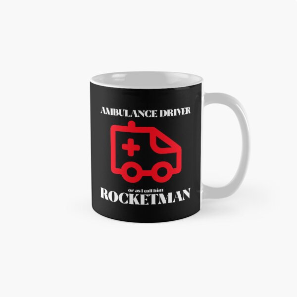 Item preview, Health: Ambulance driver - Rocketman designed and sold by AlfredsTees.