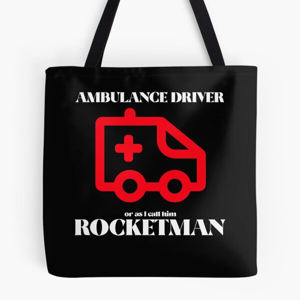 Item preview, Health: Ambulance driver - Rocketman designed and sold by AlfredsTees.