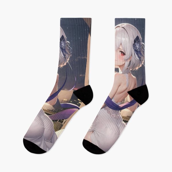 Item preview, Moonlight Sirius Balcony Grace Azur Lane Anime Girl Night designed and sold by HumbertoValveno.